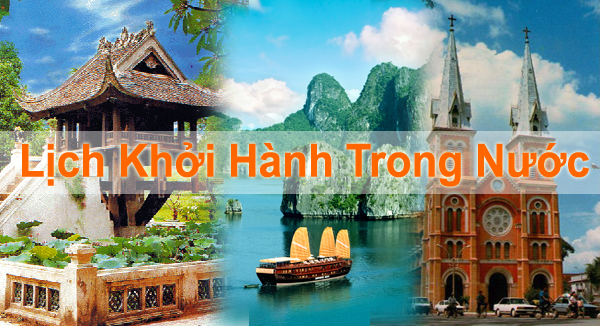 Lịch khởi hành trong nước